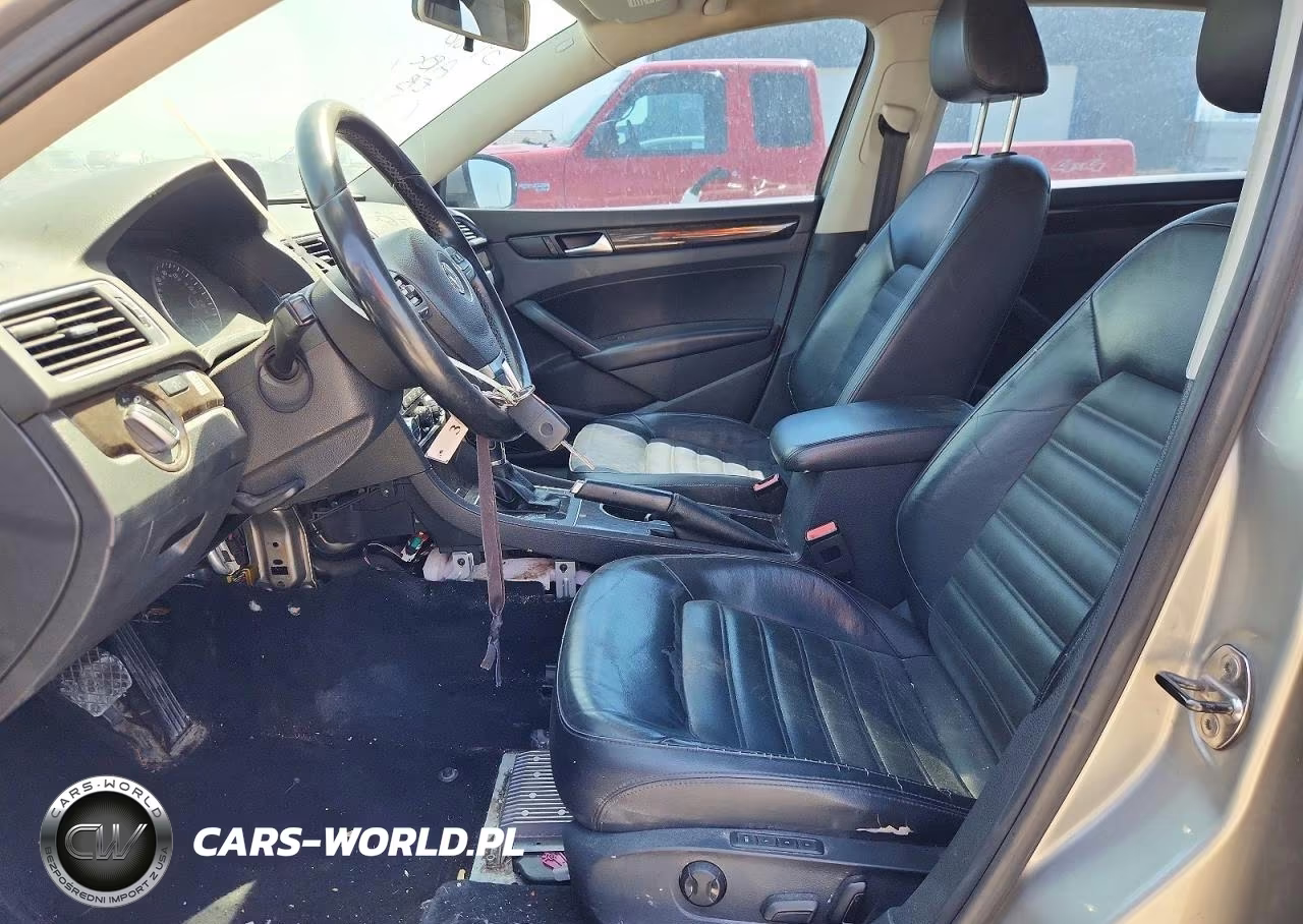 2014 Volkswagen Passat Sel VIN:1VWCN7A31EC017814 - 7