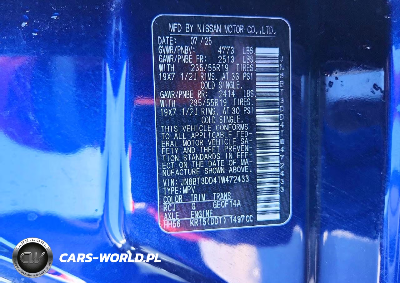 2026 Nissan Rogue Platinum VIN:JN8BT3DD4TW472433 - 14