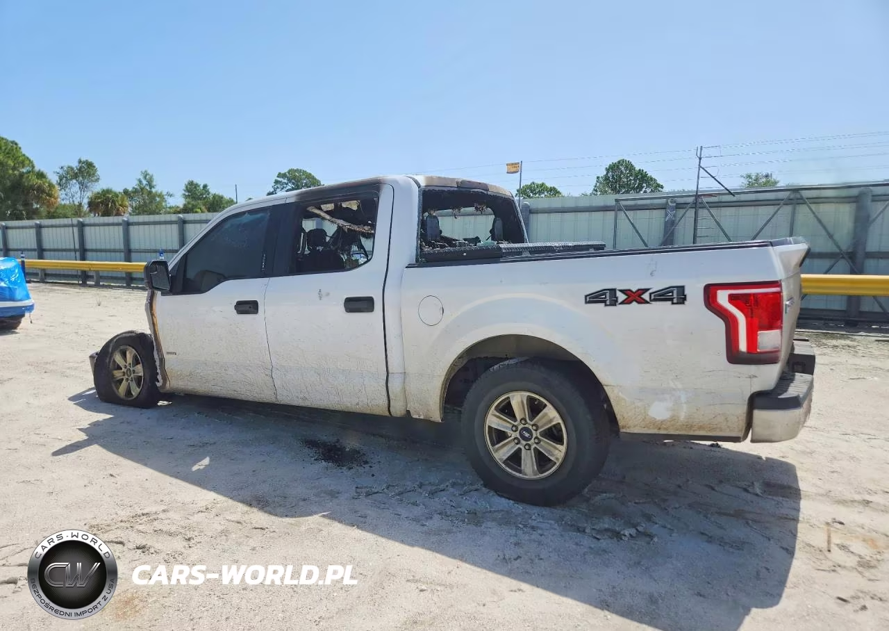 2017 Ford F150 Supercrew VIN:1FTEW1EG0HFB82257 - 2
