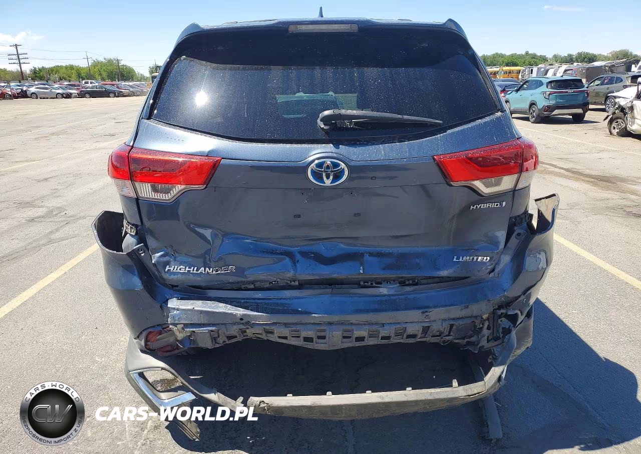 2019 Toyota Highlander Hybrid Limited VIN:5TDDGRFH0KS054655 - 6