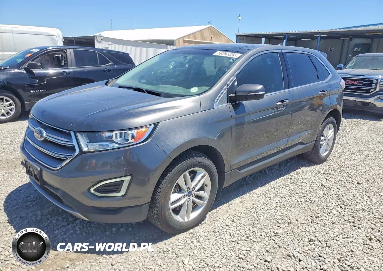 2016 Ford Edge Sel VIN:2FMPK4J93GBC37244 - 1