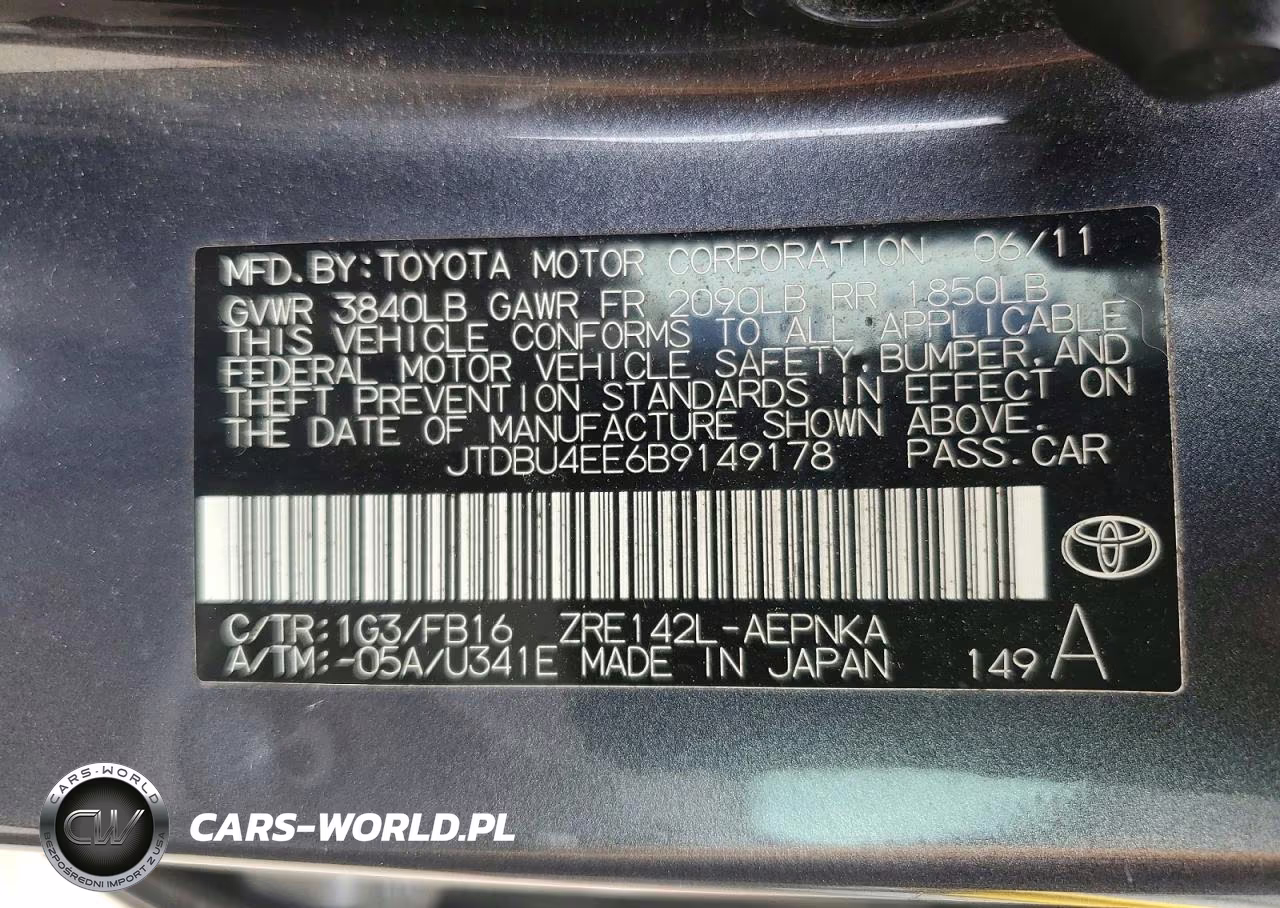 2011 Toyota Corolla Le VIN:JTDBU4EE6B9149178 - 12