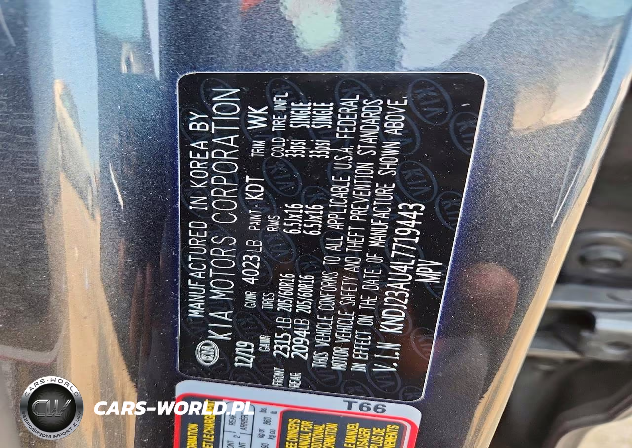 2020 Kia Soul Lx VIN:KNDJ23AU4L7719443 - 12