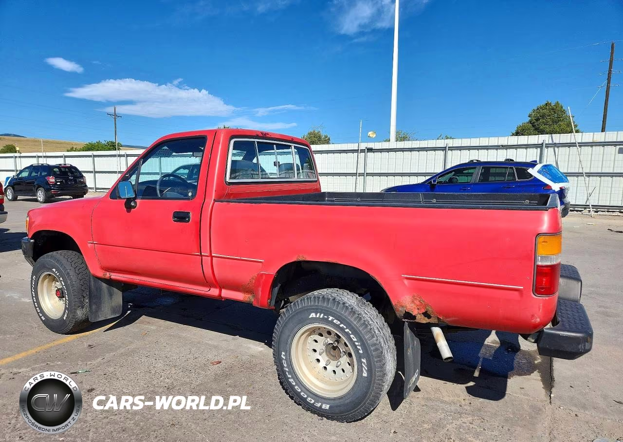 1989 Toyota Pickup 1-2 Ton Short Wheelbase Dlx VIN:JT4VN01D0K2001536 - 2