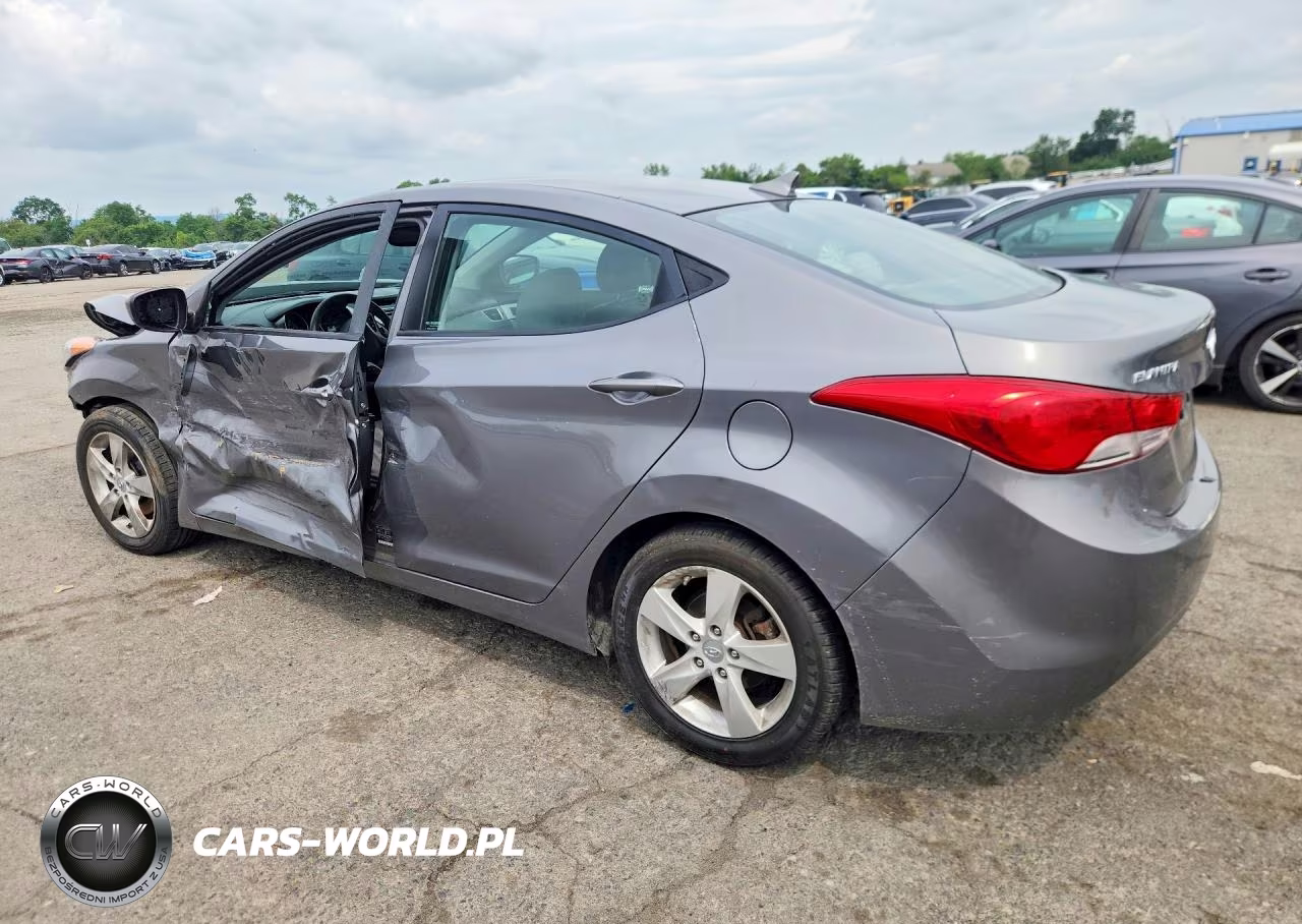 2012 Hyundai Elantra Gls VIN:5NPDH4AE5CH093357 - 2