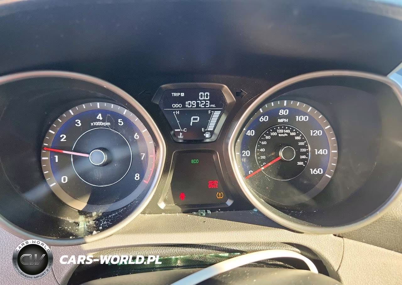 2012 Hyundai Elantra Gls VIN:5NPDH4AE5CH093357 - 9