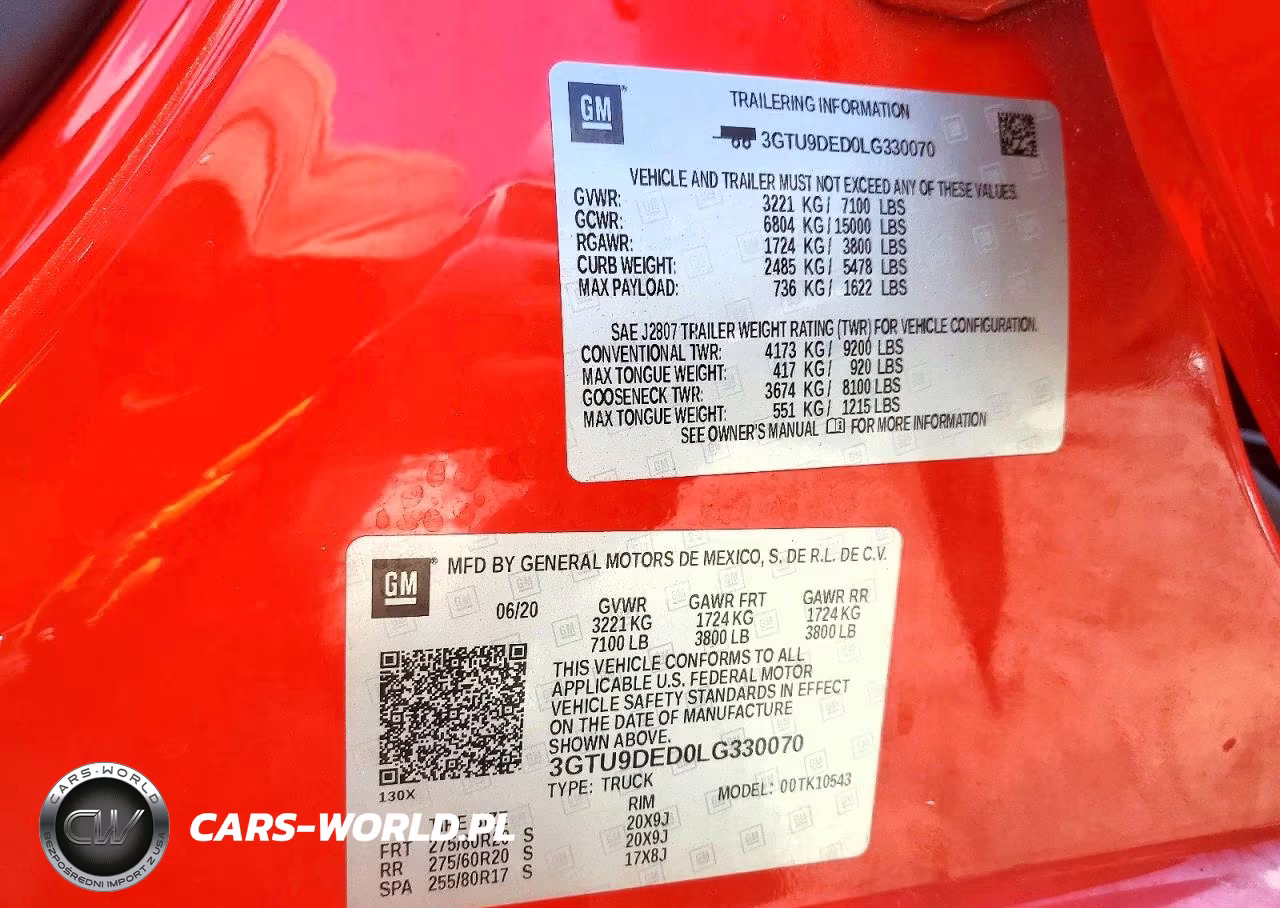 2020 GMC Sierra C1500 VIN:3GTU9DED0LG330070 - 12