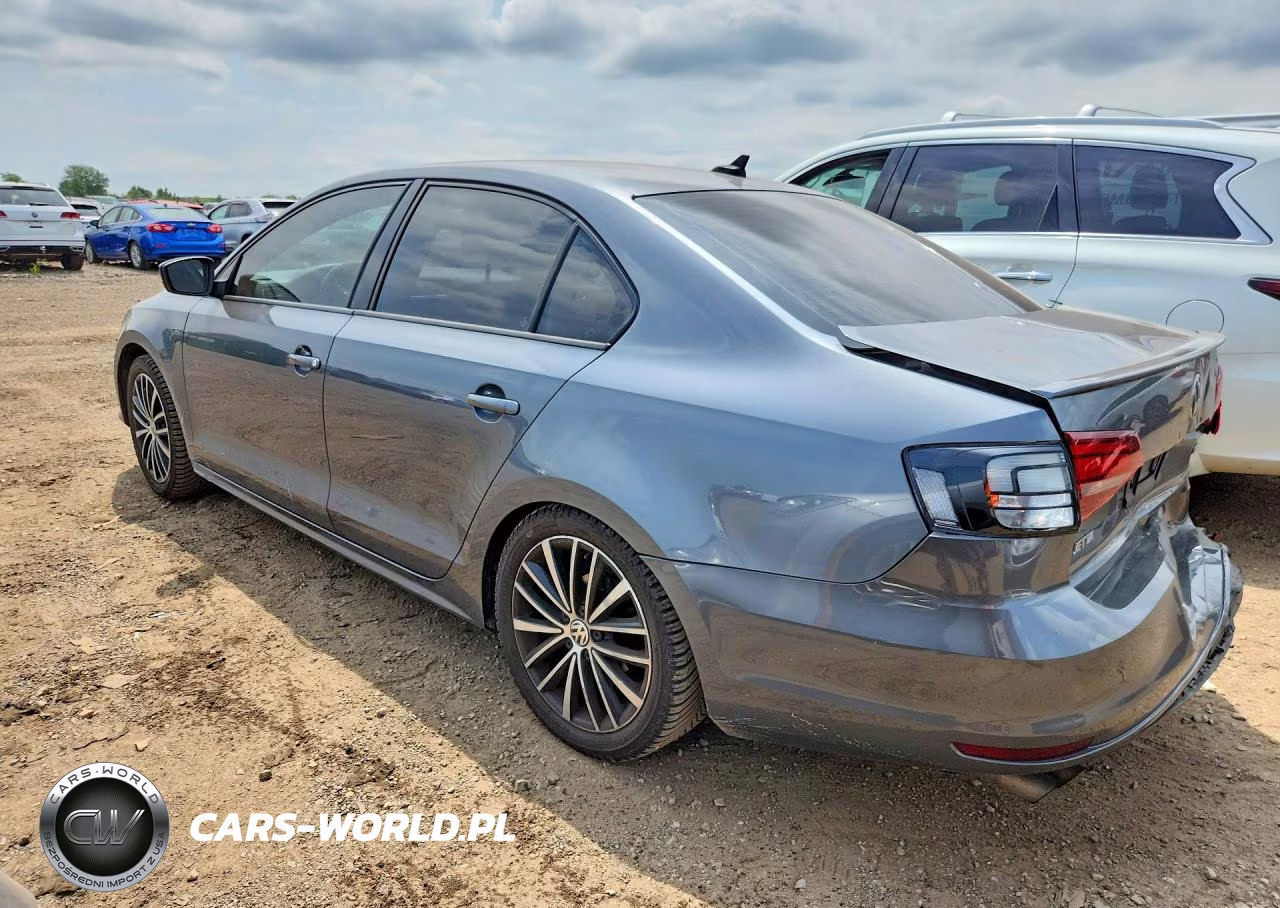 2016 Volkswagen Jetta Sport VIN:3VWD17AJ6GM284091 - 2