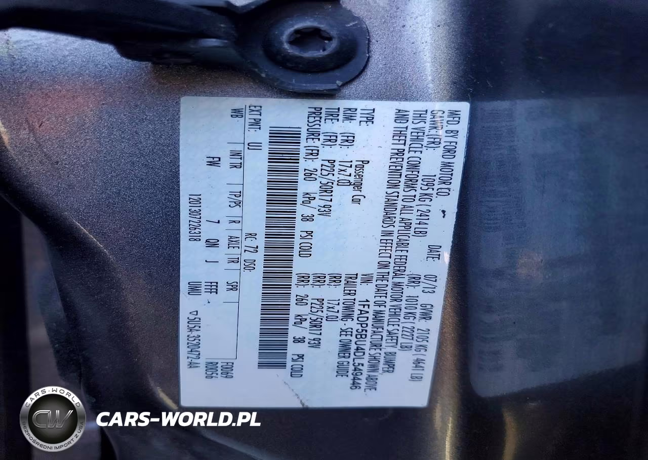 2013 Ford C-Max Sel VIN:1FADP5BU4DL549446 - 12