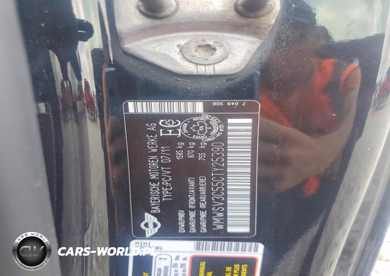 2012 Mini Cooper S VIN:WMWSV3C55CTY25390 - 12
