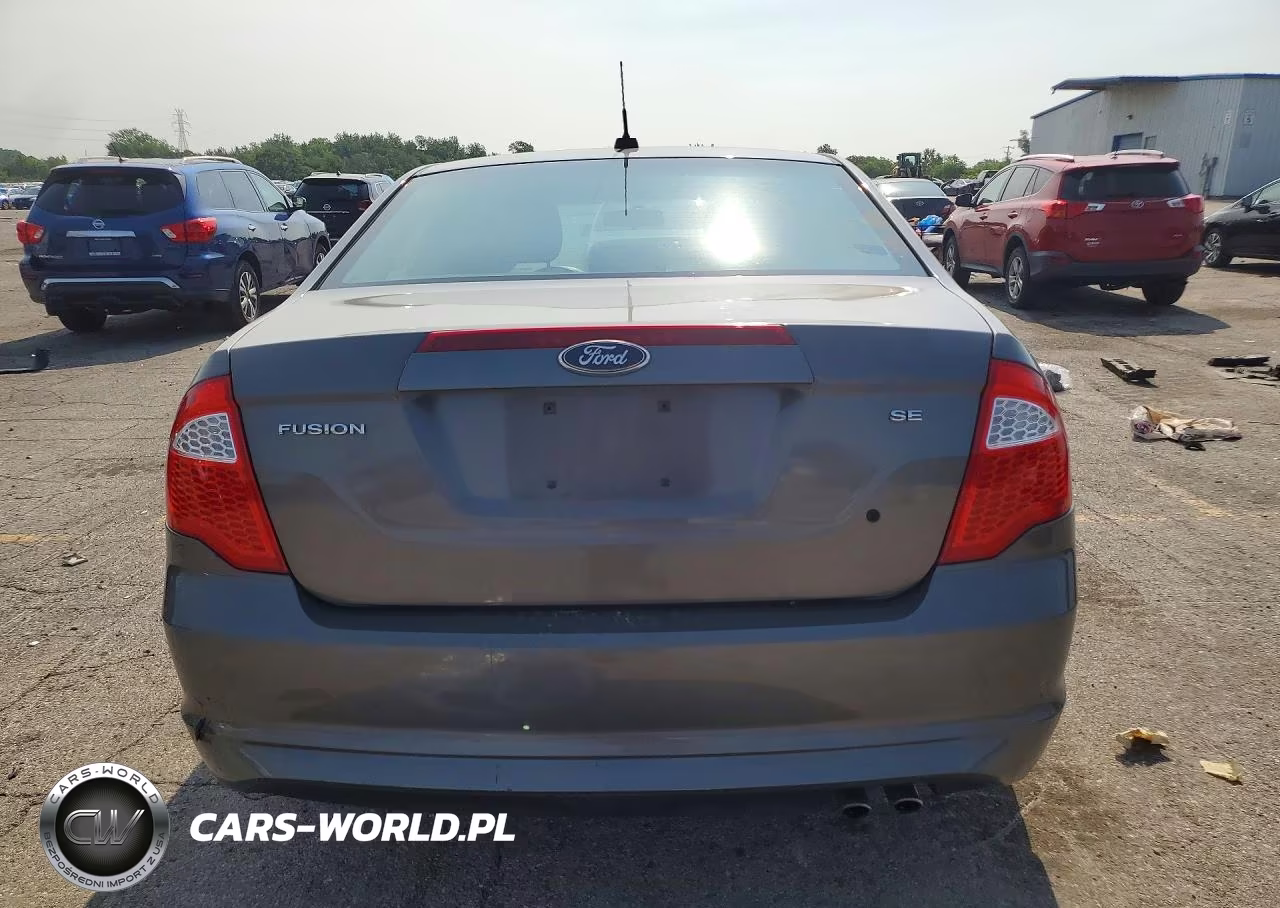 2011 Ford Fusion Se VIN:3FAHP0HA7BR316628 - 6