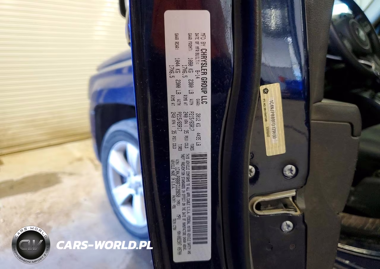 2015 Jeep Patriot Sport VIN:1C4NJPBB8FD129650 - 14