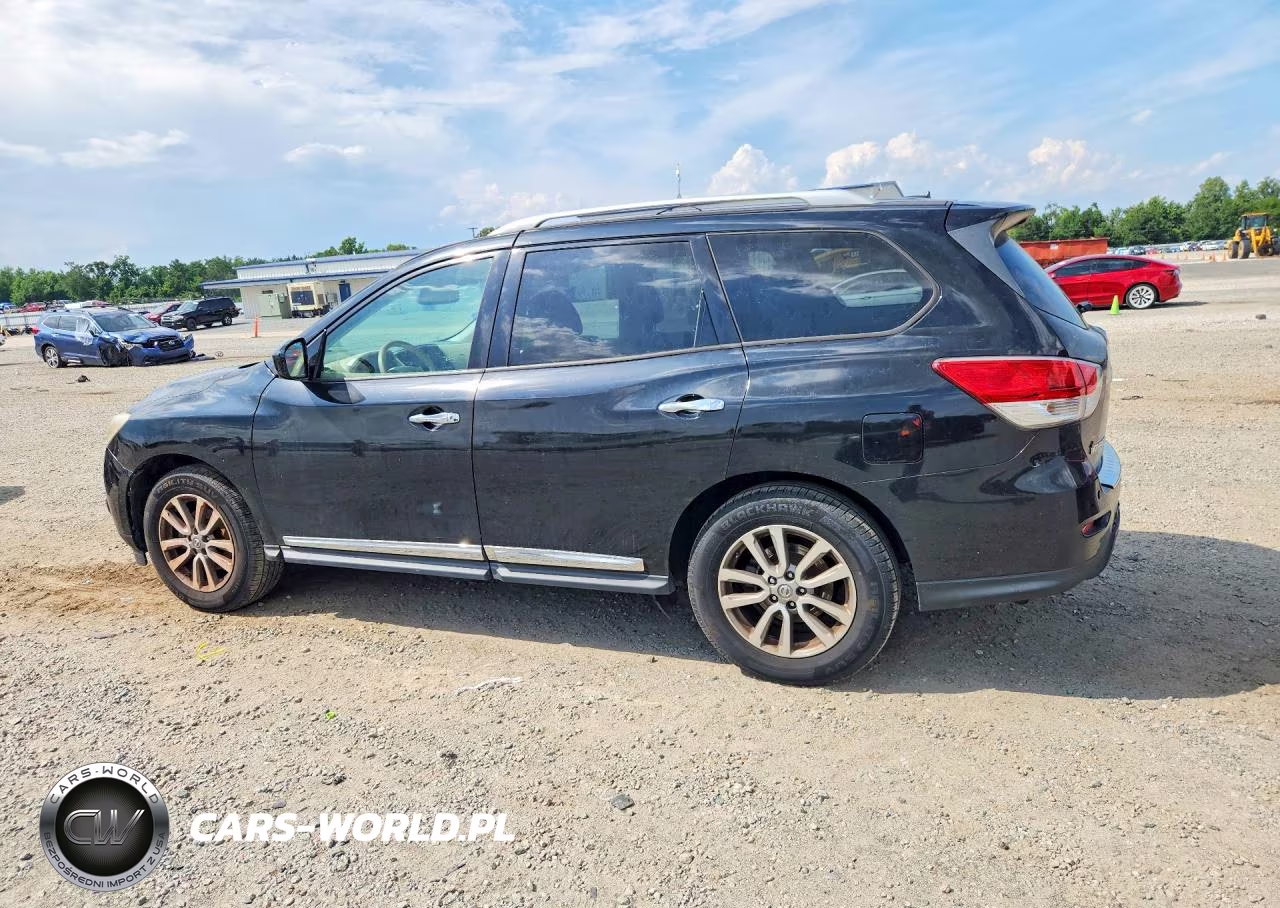 2014 Nissan Pathfinder Sl VIN:5N1AR2MN8EC647081 - 2