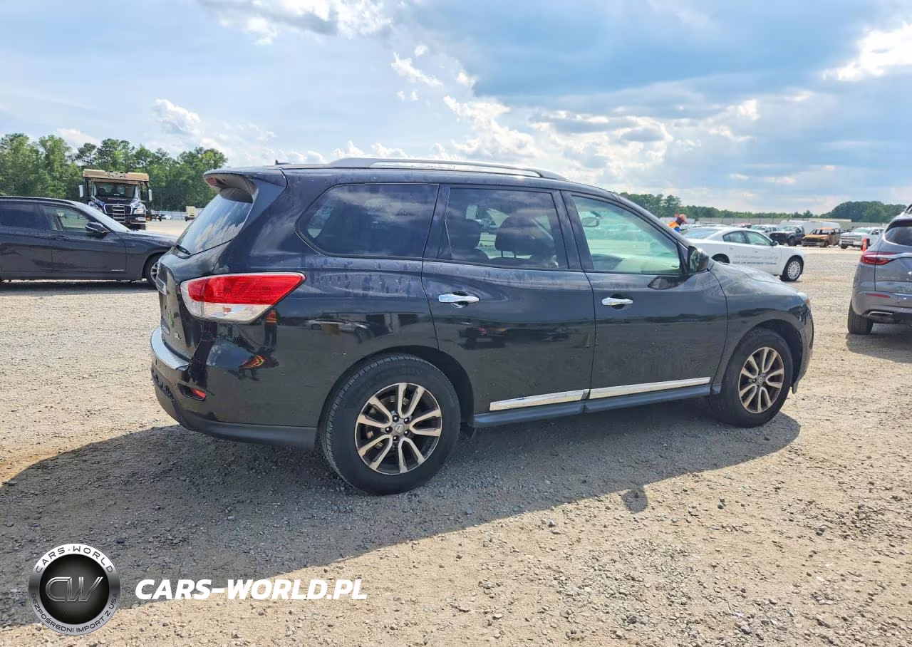 2014 Nissan Pathfinder Sl VIN:5N1AR2MN8EC647081 - 3