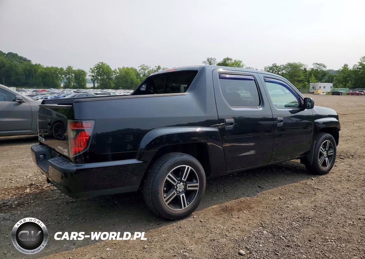 2012 Honda Ridgeline Sport VIN:5FPYK1F74CB454854 - 3
