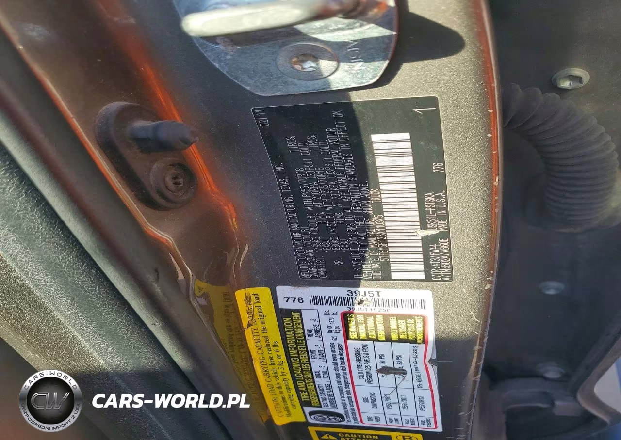2011 Toyota Tundra Crewmax Sr5 VIN:5TFEY5F12BX110375 - 12