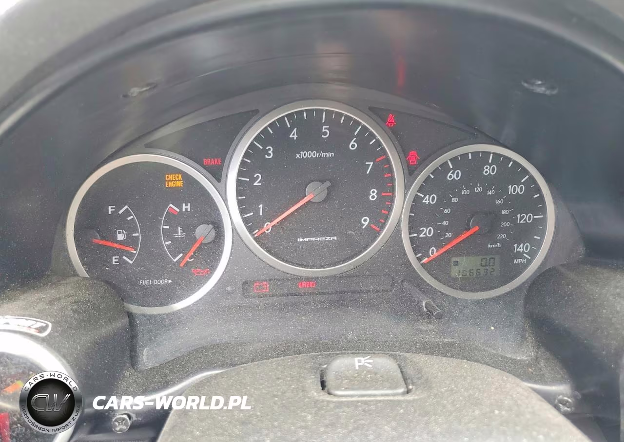 2005 Subaru Impreza Wrx VIN:JF1GG29645G808871 - 9