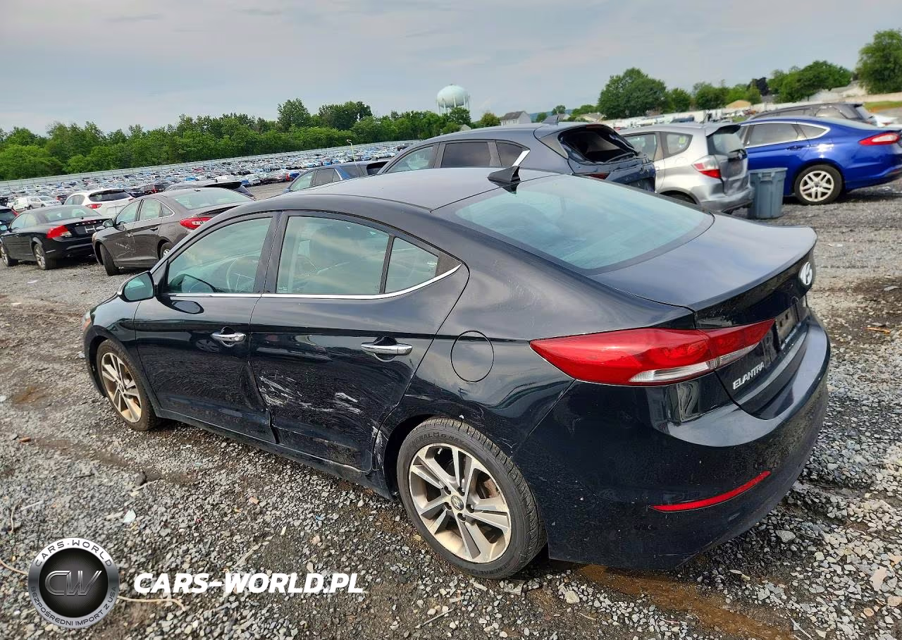 2017 Hyundai Elantra Limited VIN:5NPD84LF6HH074054 - 2