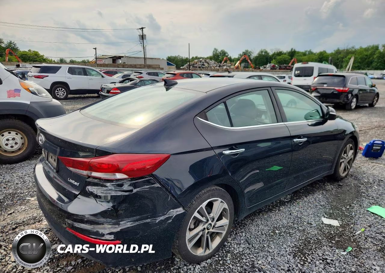2017 Hyundai Elantra Limited VIN:5NPD84LF6HH074054 - 3