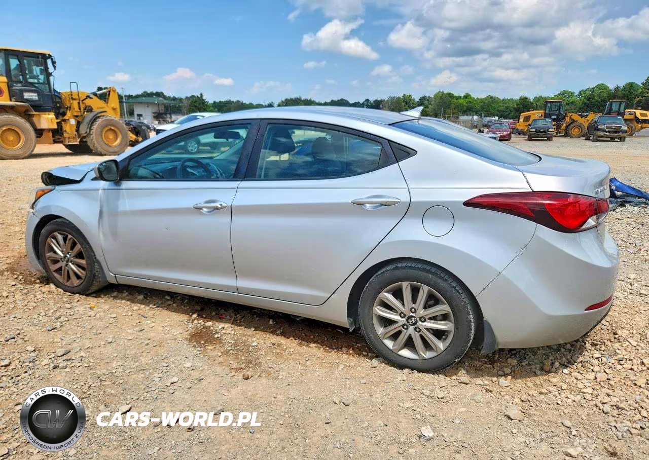 2014 Hyundai Elantra Se VIN:5NPDH4AE2EH523493 - 2