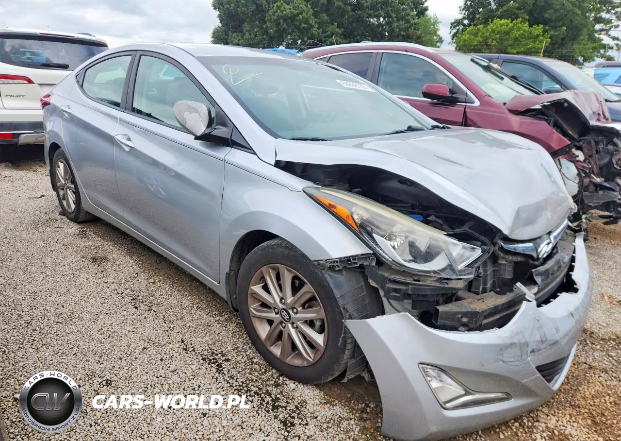 2014 Hyundai Elantra Se VIN:5NPDH4AE2EH523493 - 4