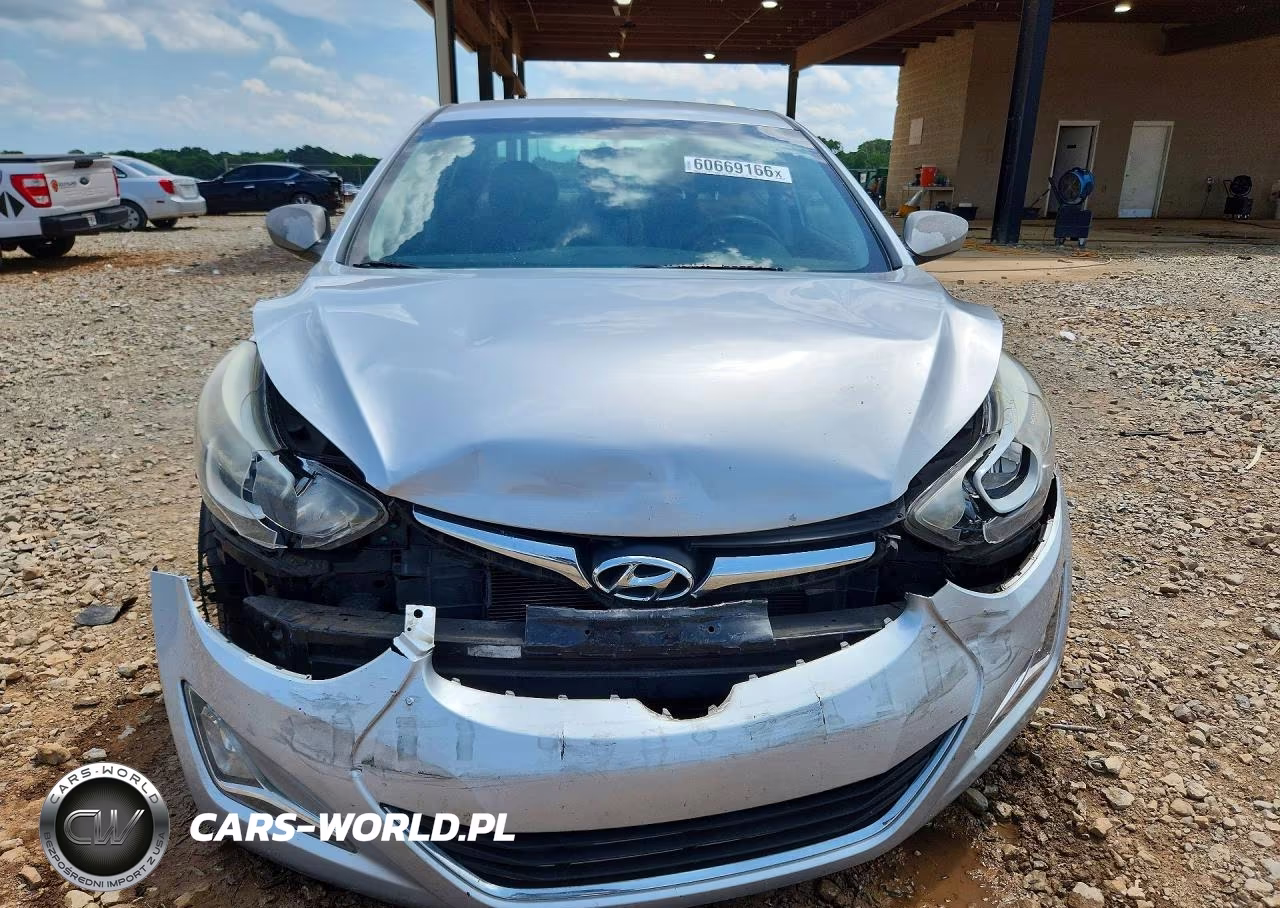 2014 Hyundai Elantra Se VIN:5NPDH4AE2EH523493 - 5