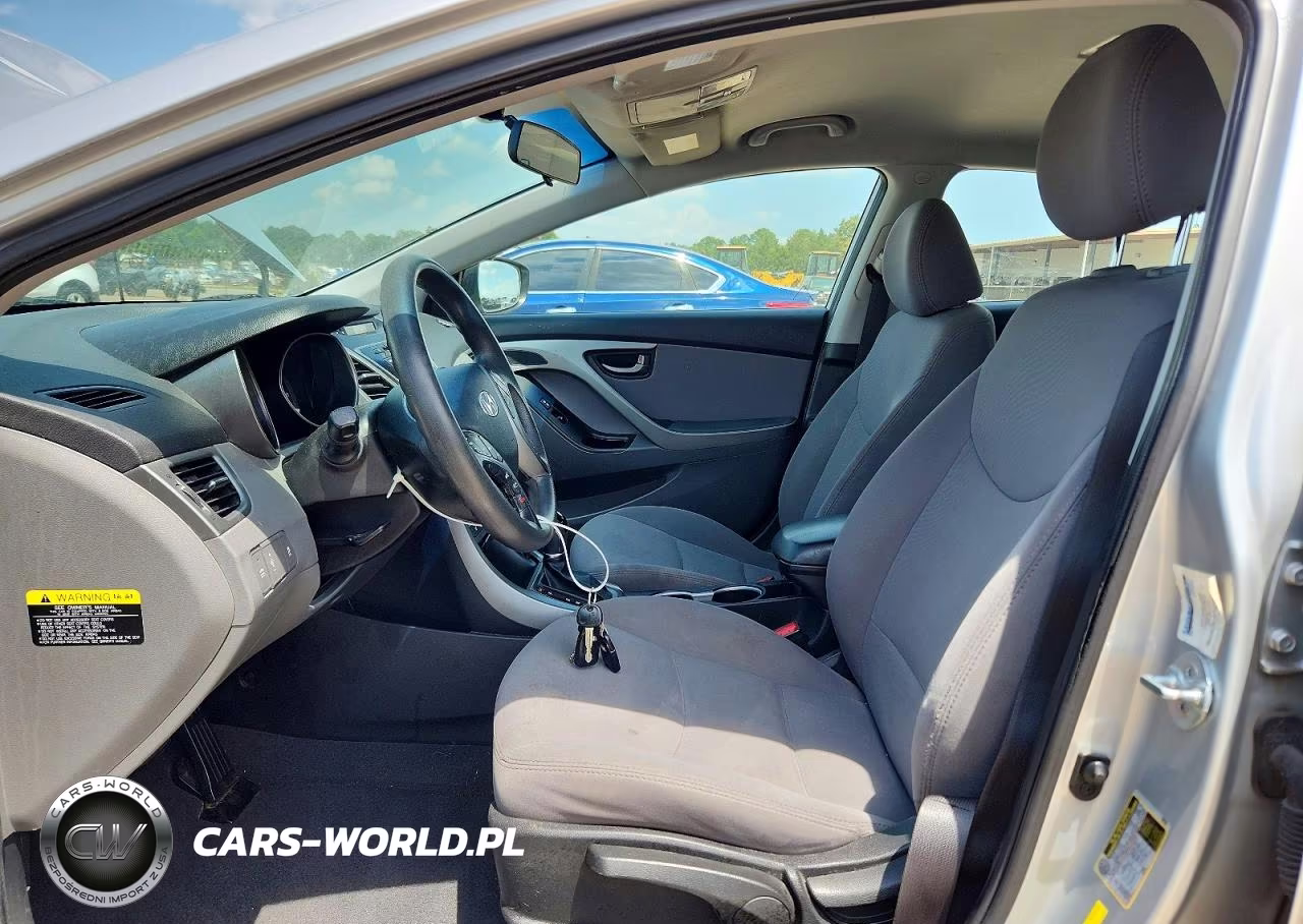2014 Hyundai Elantra Se VIN:5NPDH4AE2EH523493 - 7