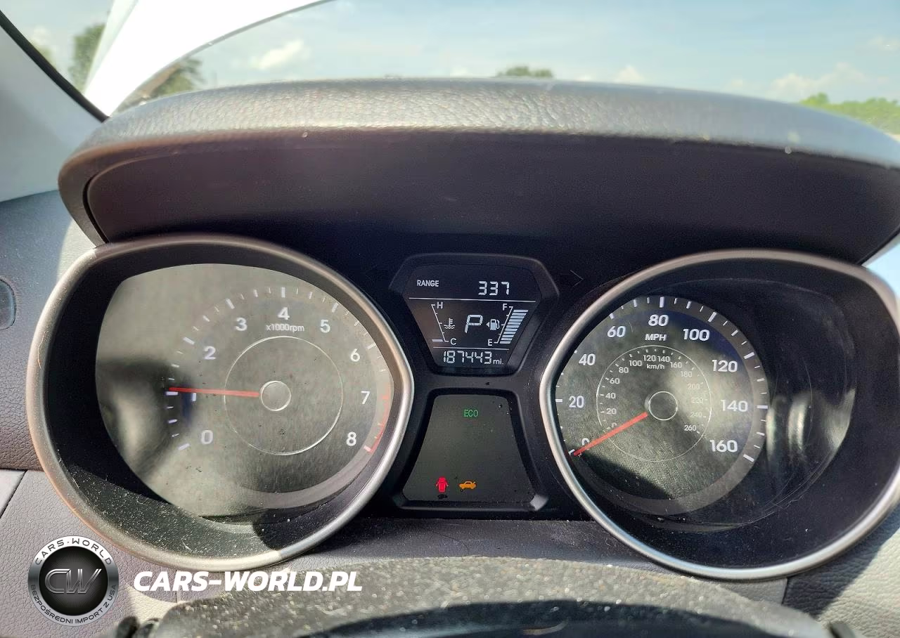 2014 Hyundai Elantra Se VIN:5NPDH4AE2EH523493 - 9