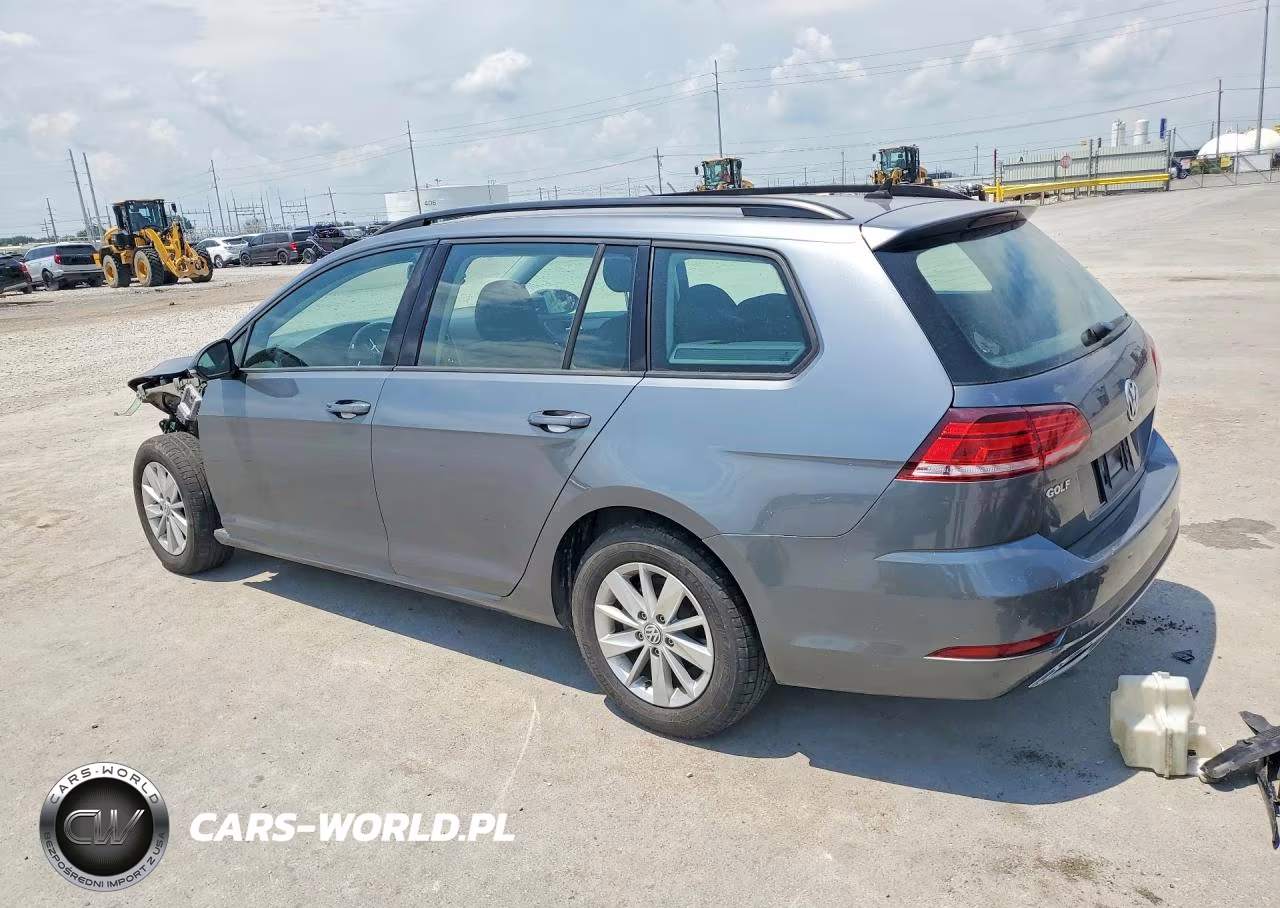2019 Volkswagen Golf Sportwagen S VIN:3VWY57AU4KM511772 - 2