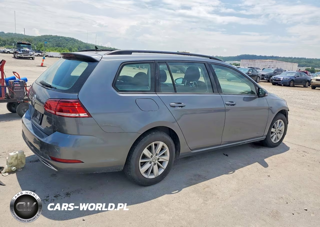2019 Volkswagen Golf Sportwagen S VIN:3VWY57AU4KM511772 - 3