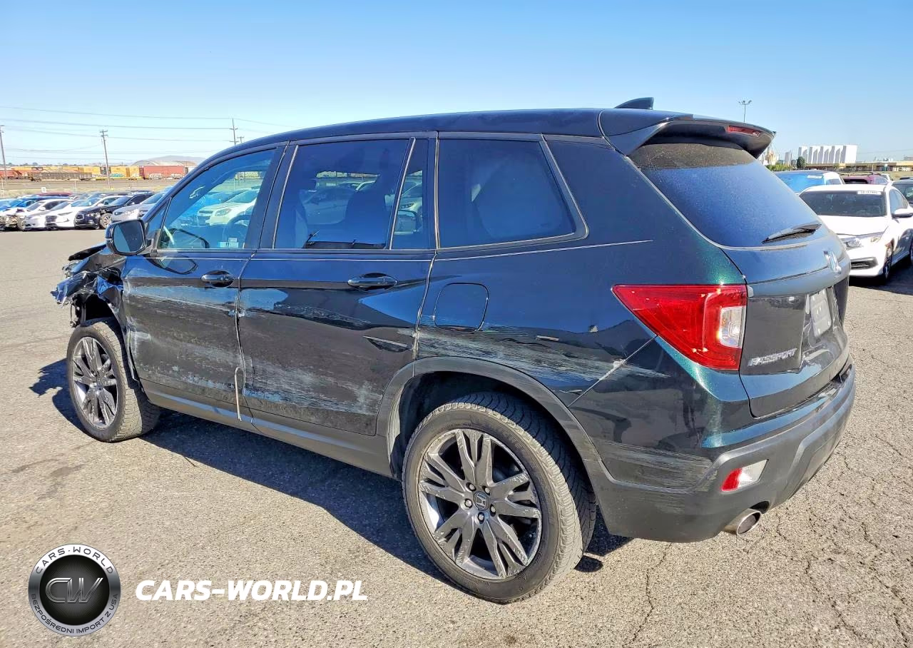 2019 Honda Passport Exl VIN:5FNYF8H58KB005533 - 2