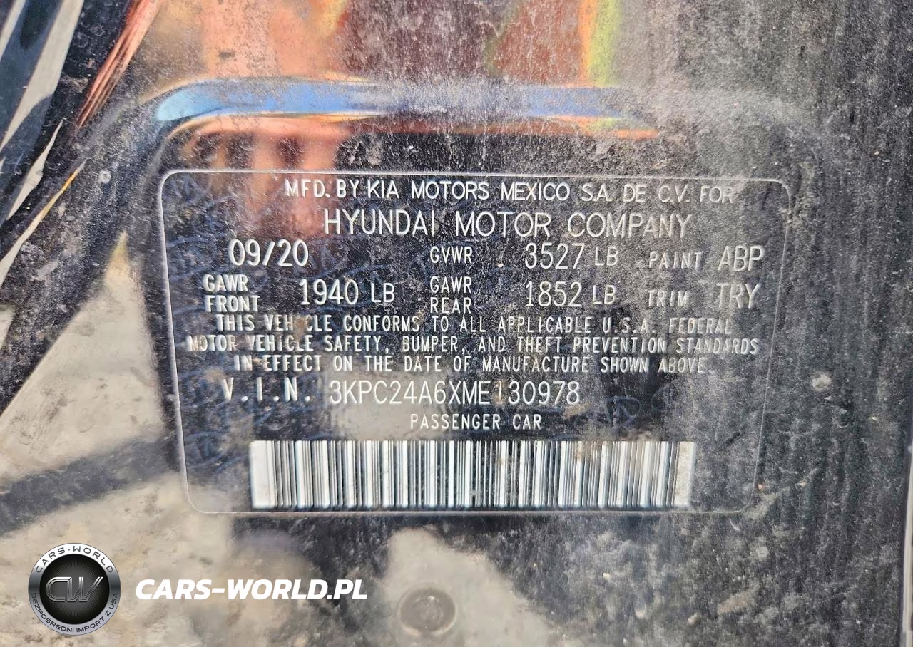 2021 Hyundai Accent Se VIN:3KPC24A6XME130978 - 13