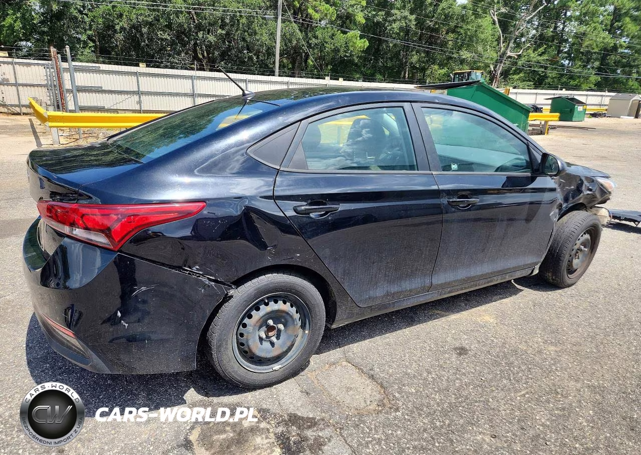 2021 Hyundai Accent Se VIN:3KPC24A6XME130978 - 3