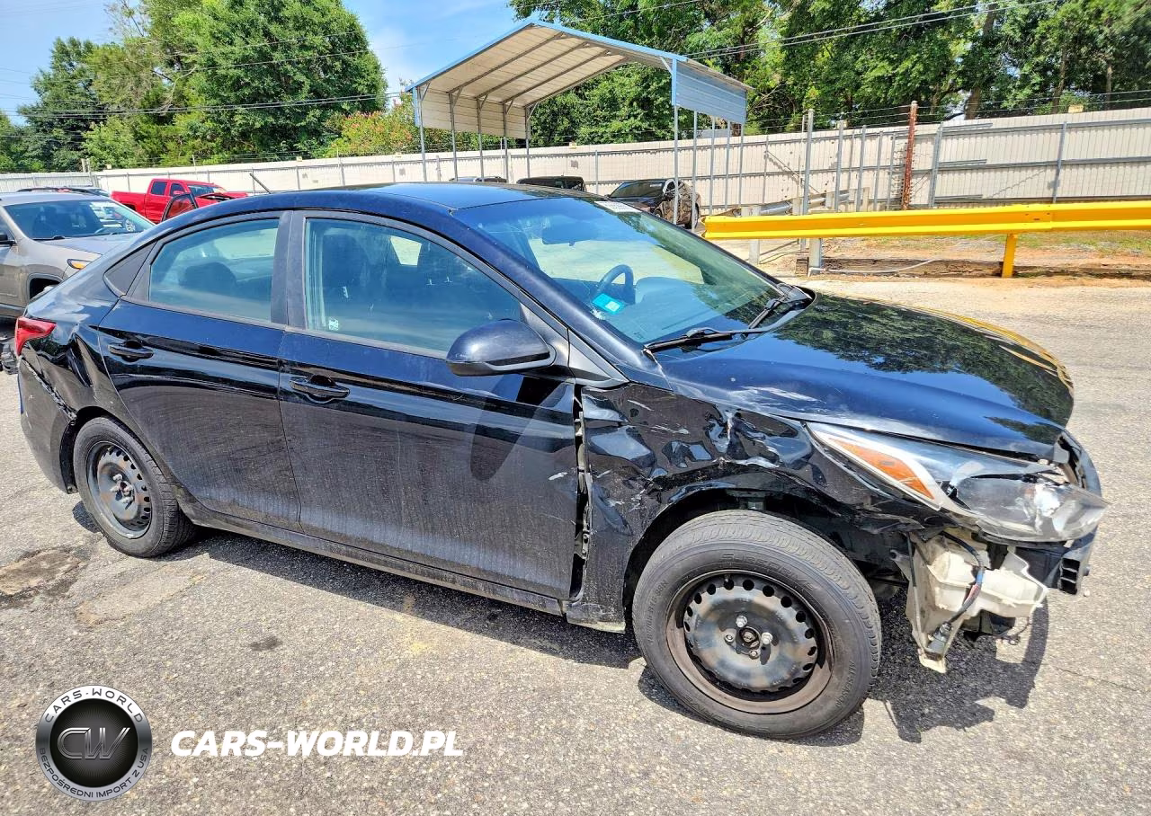 2021 Hyundai Accent Se VIN:3KPC24A6XME130978 - 4