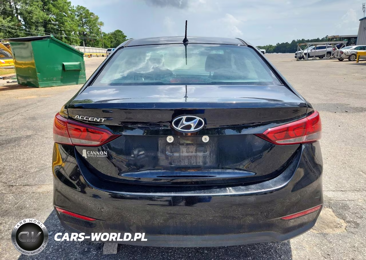 2021 Hyundai Accent Se VIN:3KPC24A6XME130978 - 6