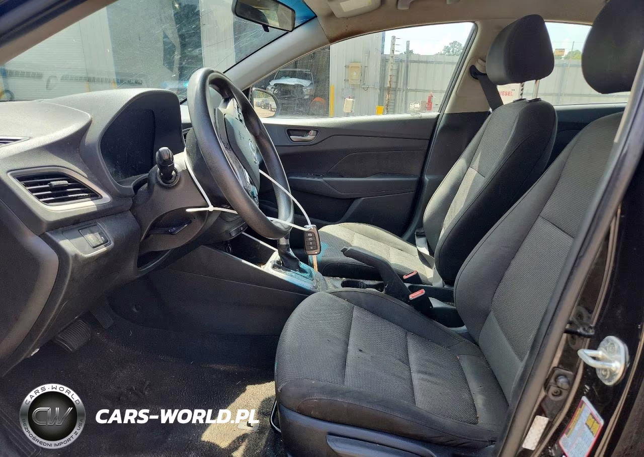 2021 Hyundai Accent Se VIN:3KPC24A6XME130978 - 7