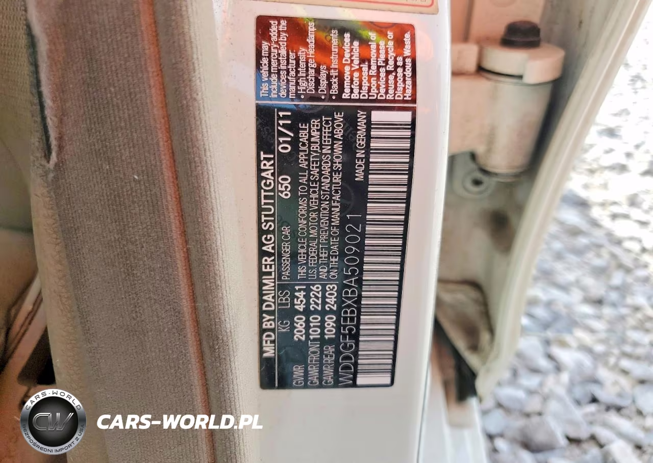 2011 Mercedes-Benz C 300 VIN:WDDGF5EBXBA509021 - 12