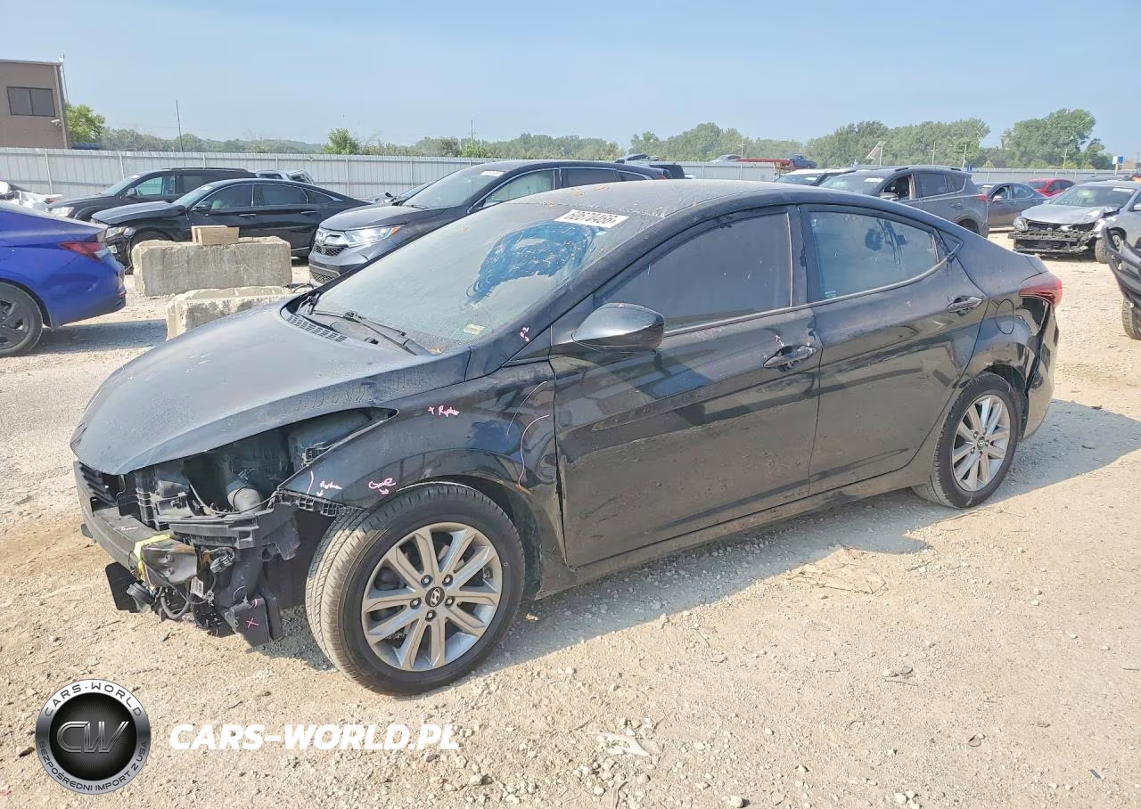 2015 Hyundai Elantra Se VIN:5NPDH4AE5FH616610 - 1