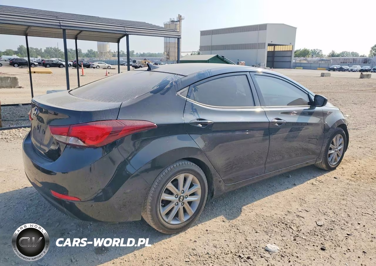 2015 Hyundai Elantra Se VIN:5NPDH4AE5FH616610 - 3