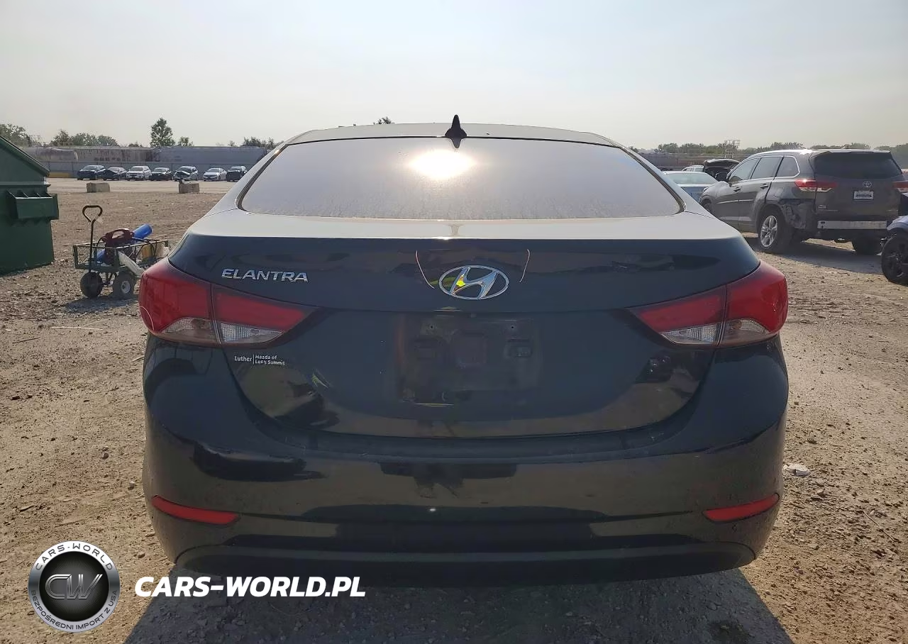 2015 Hyundai Elantra Se VIN:5NPDH4AE5FH616610 - 6