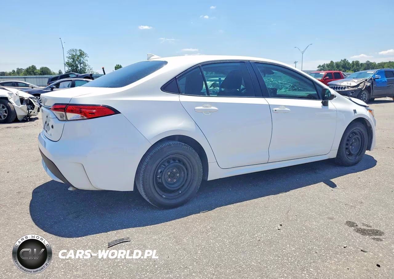 2020 Toyota Corolla L VIN:5YFDPRAE3LP055371 - 3