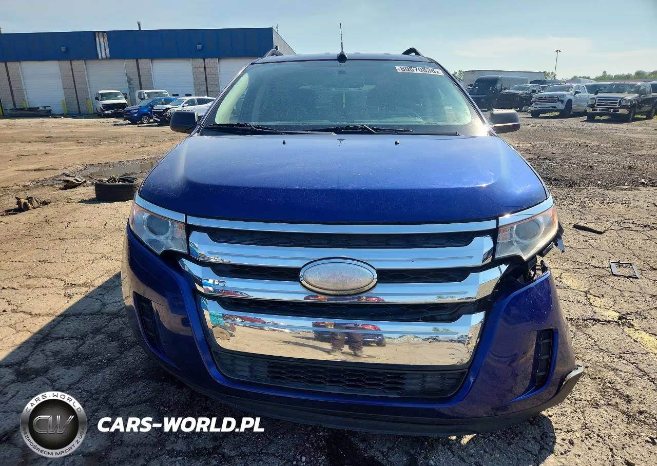 2013 Ford Edge Se VIN:2FMDK3GC5DBA57761 - 5