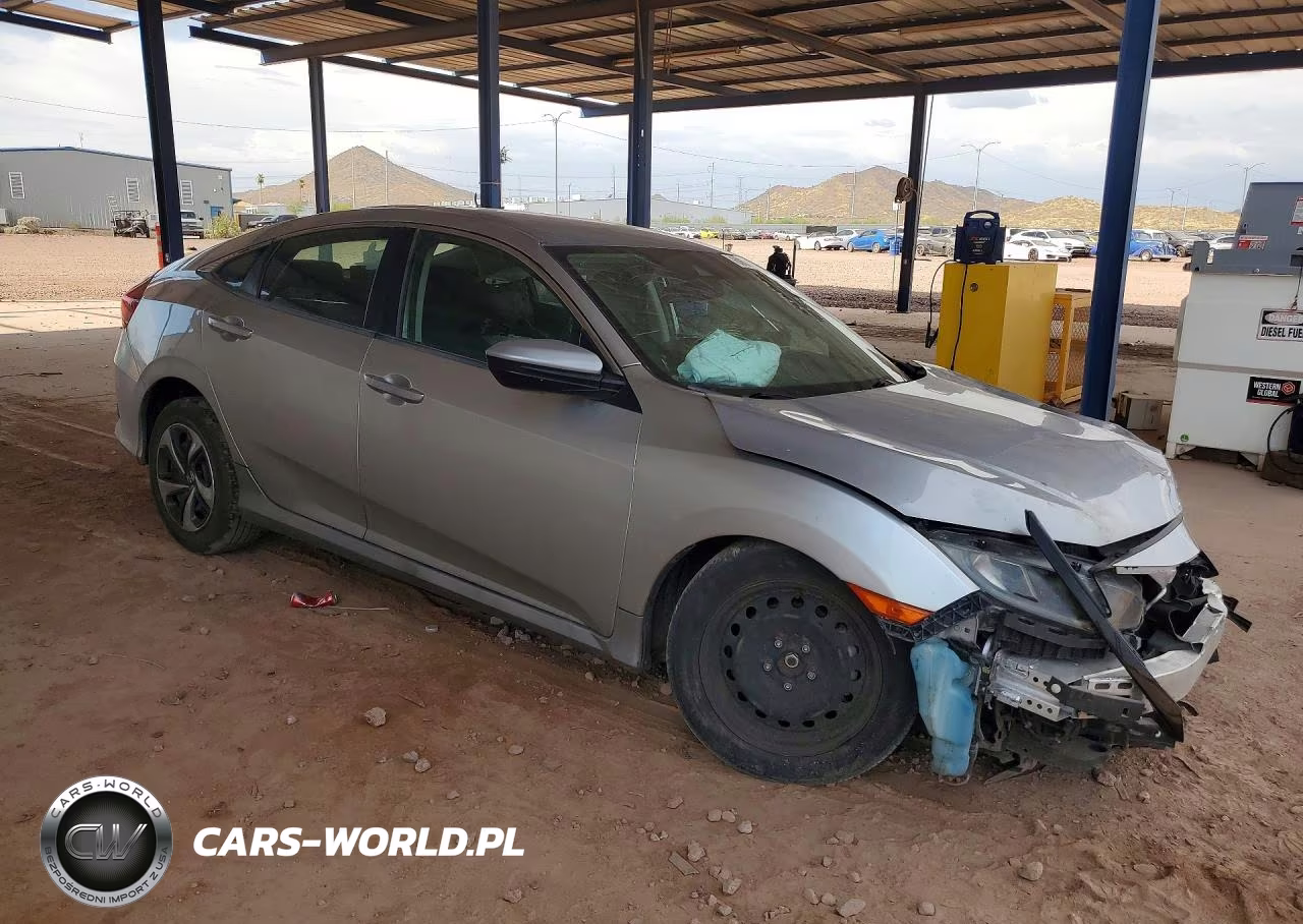 2019 Honda Civic Lx VIN:19XFC2F63KE203399 - 4