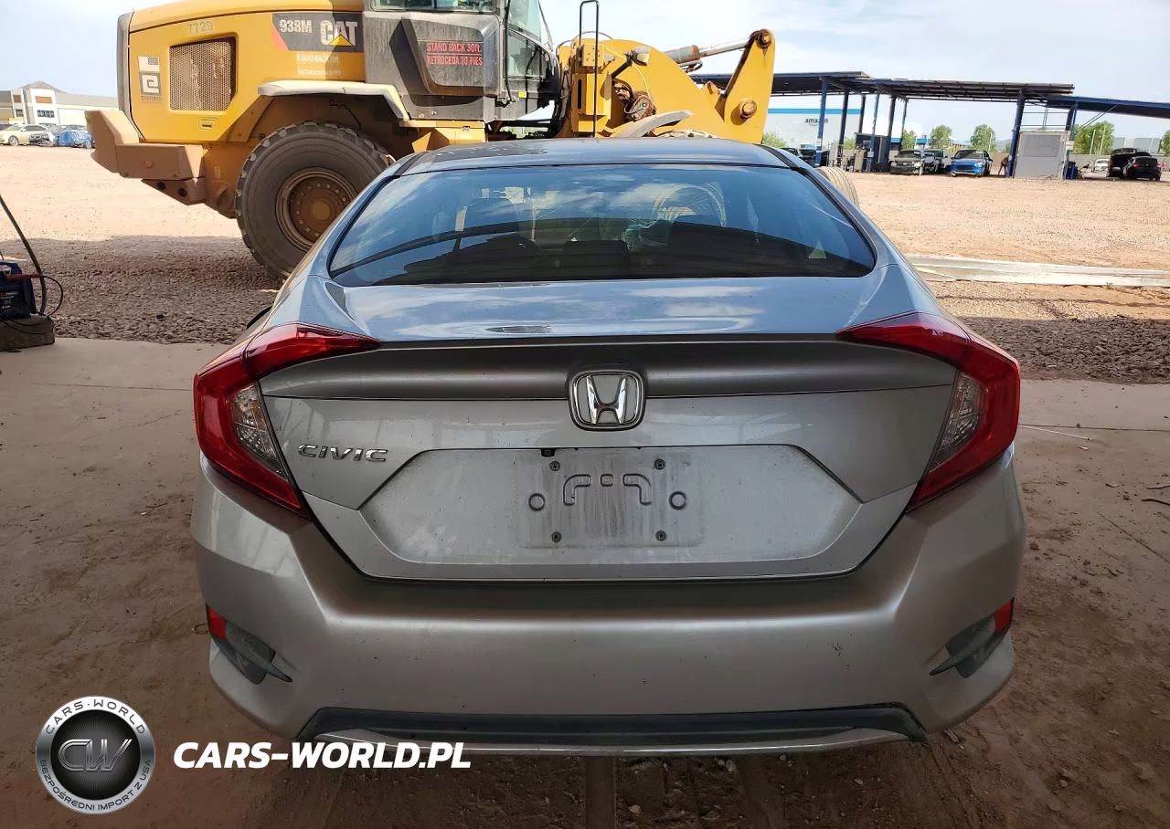 2019 Honda Civic Lx VIN:19XFC2F63KE203399 - 6