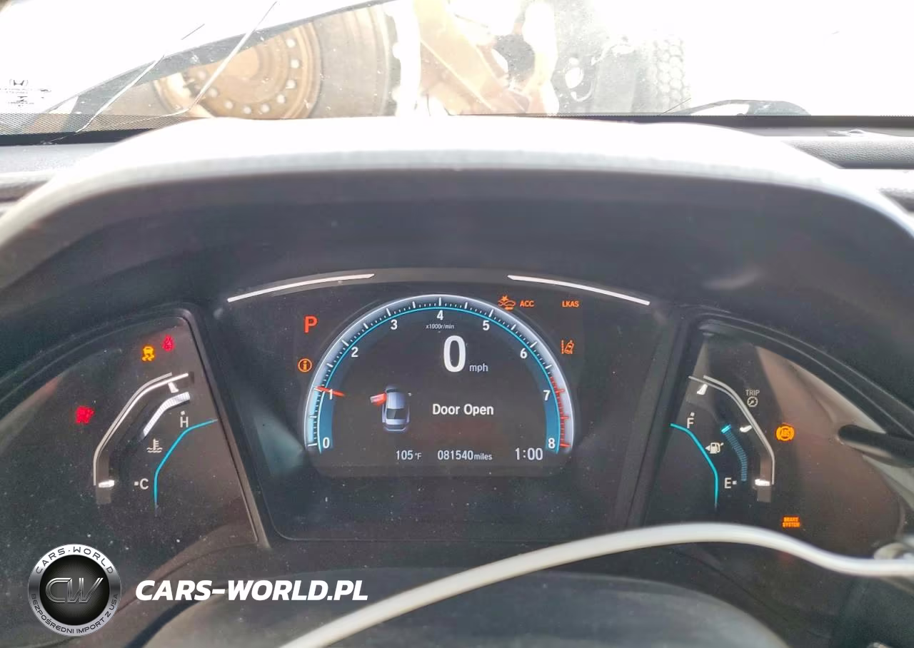 2019 Honda Civic Lx VIN:19XFC2F63KE203399 - 9