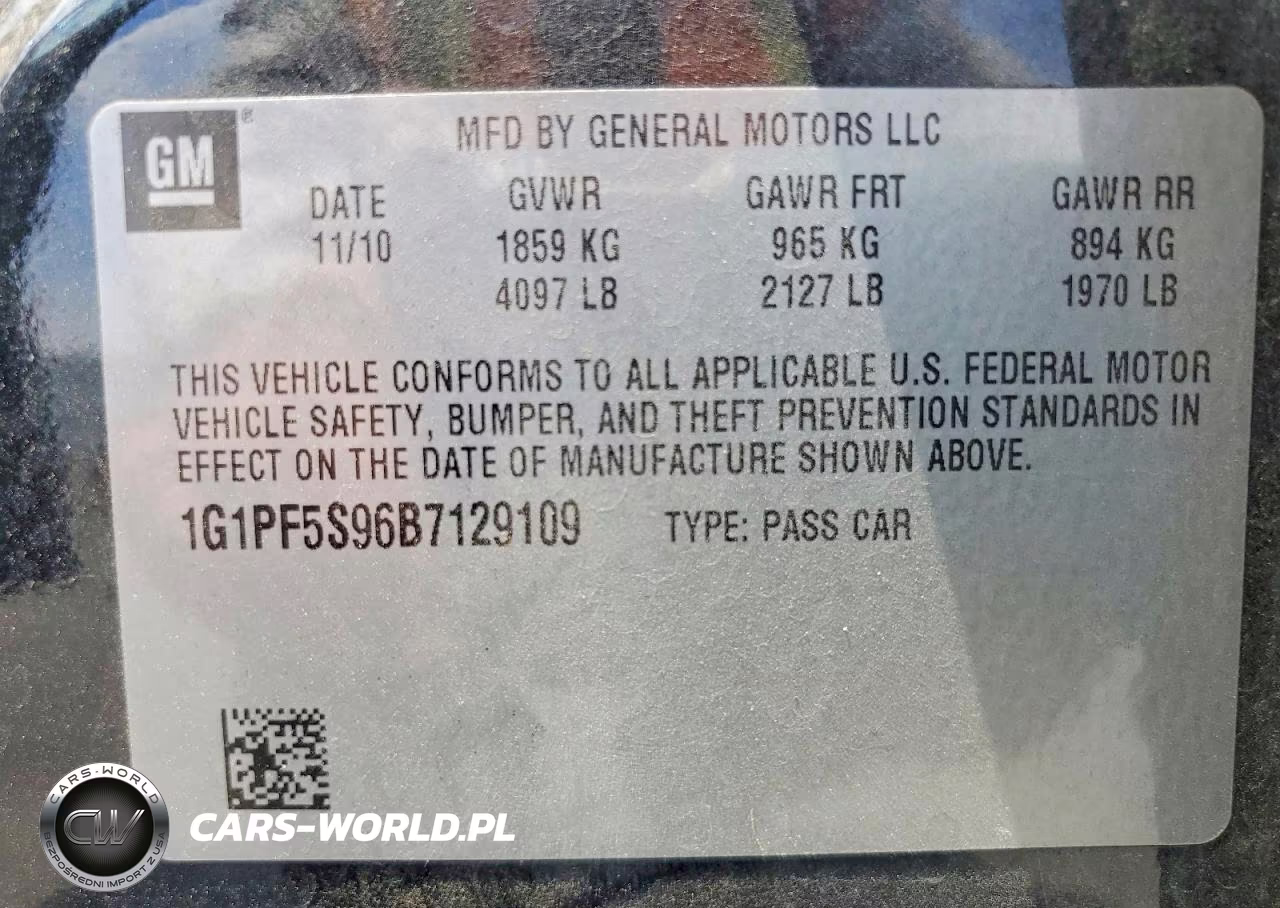 2011 Chevrolet Cruze Lt VIN:1G1PF5S96B7129109 - 12