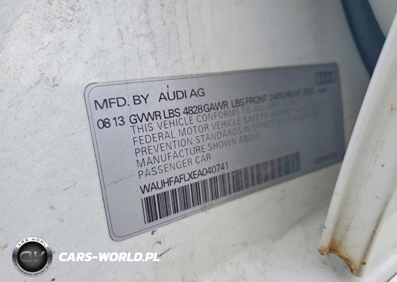 2014 Audi A4 Premium Plus VIN:WAUHFAFLXEA040741 - 12