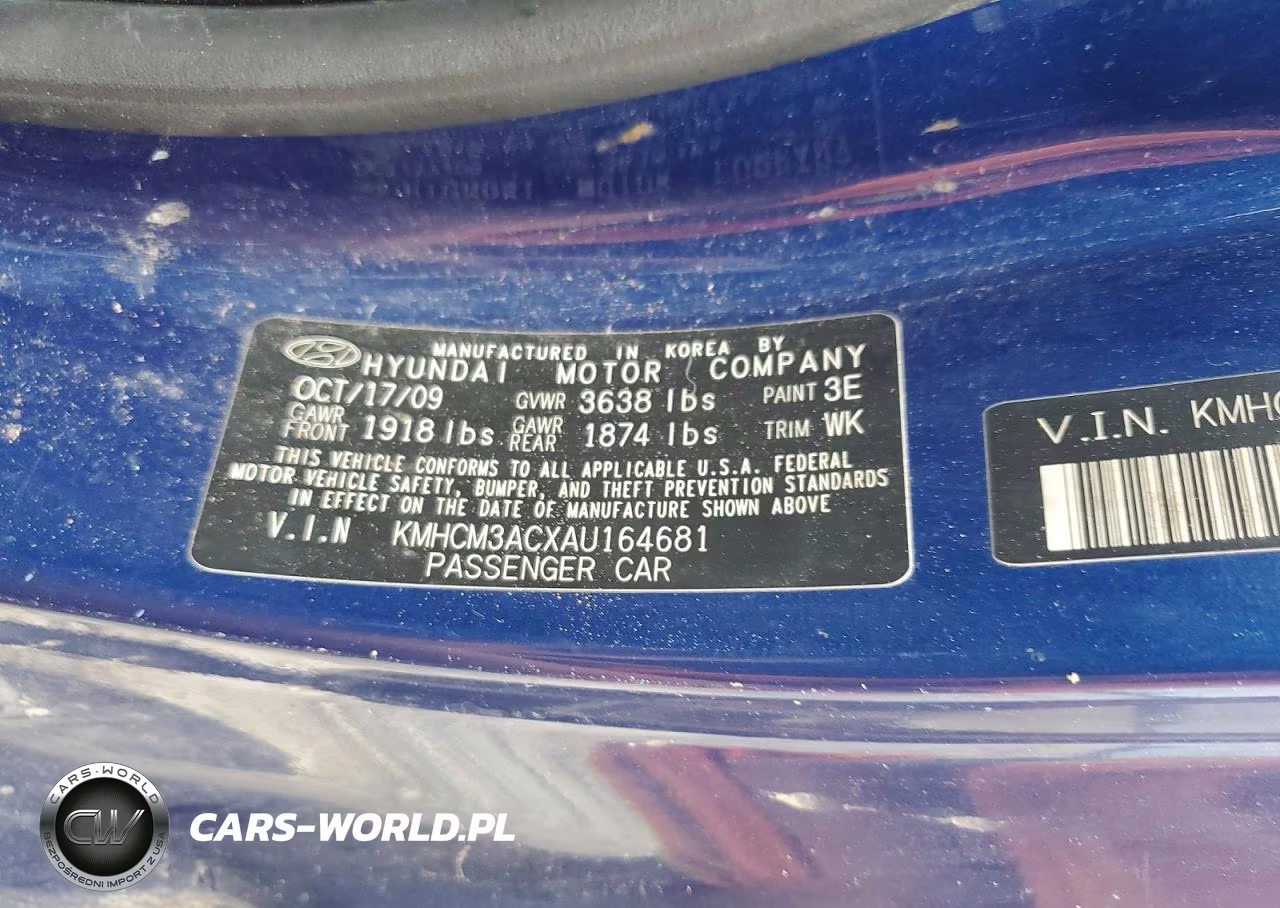 2010 Hyundai Accent Gs VIN:KMHCM3ACXAU164681 - 13