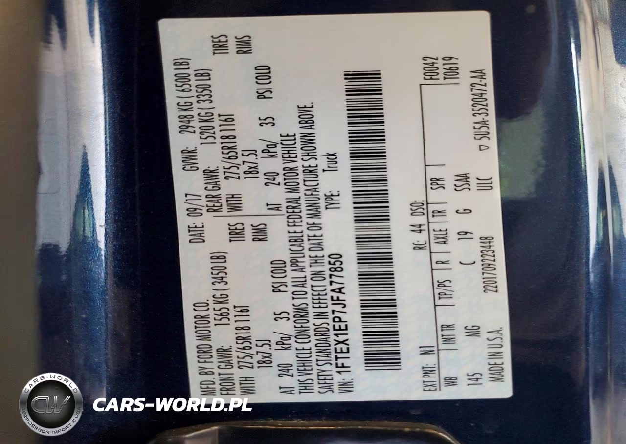 2018 Ford F150 Super Cab VIN:1FTEX1EP7JFA77850 - 12