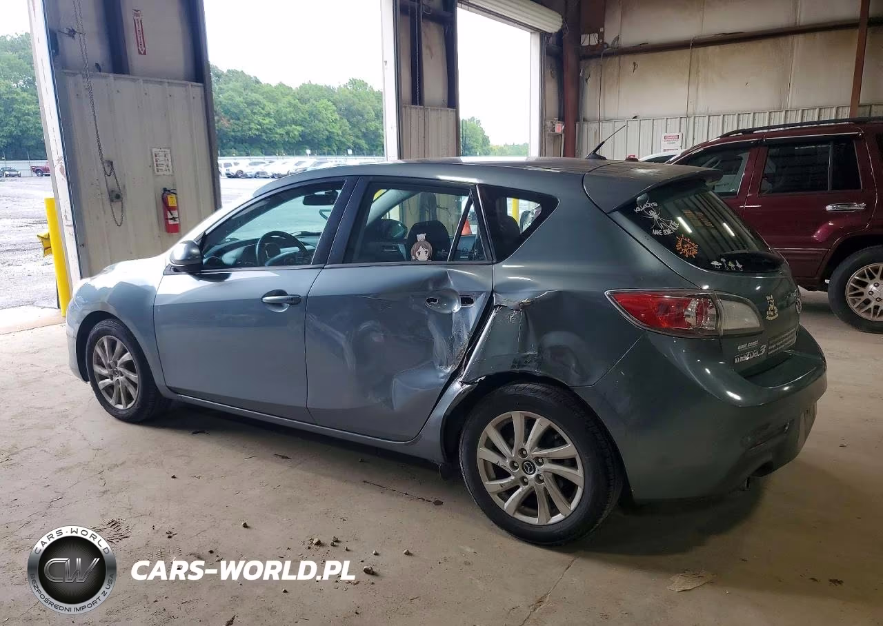 2013 Mazda 3 I VIN:JM1BL1L79D1790168 - 2